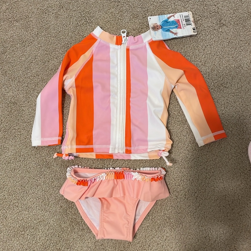 Swim Zip 3-6 swimsuit NWT